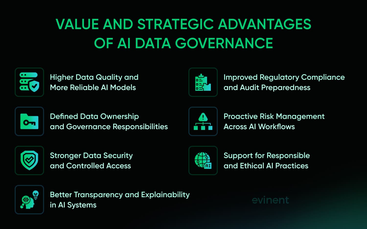 value and strategic advantages of ai data governance